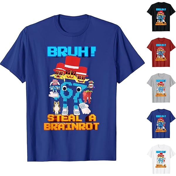 Camiseta divertida de Brainrot viral italiano con meme de chicos