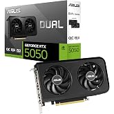 ASUS DUAL-RTX5050-O8G-NVIDIA-GEFORCE-RTX 5050-8GB GDDR6-128bit-2677MHz-HDMI-3xDP-DLSS4 EKRAN KARTI