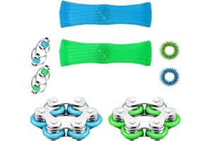 PVFZXS 8 Stück Fidget Toys, Adhs Spielzeug, Fidget Toy, Fidget Toys Erwachsene, Fidget Toys Set, Fidget Toys Kinder, Stimming Toy, Adhs Spielzeug Erwachsene, Beste Fidget Toys