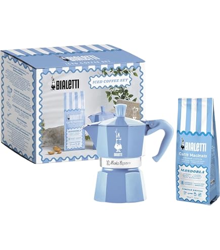 Bialetti Moka Express 3TZ blu Joyful Memories : Amazon.co.uk: Home