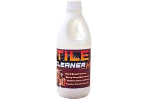 Chemwit Tile Cleaner Liquid Strong - Heavy Duty - Australian Technology for Bathroom & Kitchen Floor & Wall Tiles - Removes Stains from Tiles - Grouts - Ceramics.