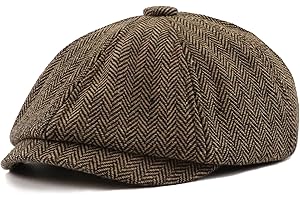 JAOAJ Gorras Planas Boina de Hombre Invierno,Gorra Newsboy Hombre Irlandesa Baker Boy Mujeres,Hombre Gorras de Boina Fit 57-61CM