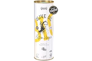 Apsogo Organic Extra Virgin Olive Oil – Greek High Polyphenols EVOO from Crete (1000ml) – Cold Pressed, Early Harvest, Premium Quality, Certified Organic