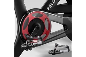 Stop Buying Cycling Shoes! TerchPilet Toe Clips Cage for Peloton Bike & Bike+, Ride with Sneakers - for Look Delta Pedals