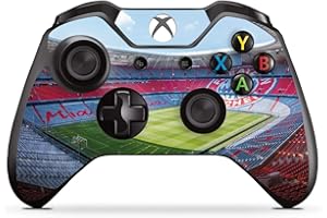 DeinDesign Skin kompatibel mit Microsoft Xbox One Controller Folie Sticker FC Bayern München FCB Stadion