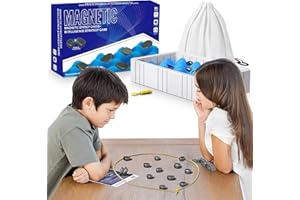 OneNine Magnetic Schachspiel, Magnetic Spiel, Schachbrett Magnetisch - Schach Magnetisch, Magnetic Schach, Puzzle Checkers Spiel, Tragbares Schachbrett-Party Für Familientreffen