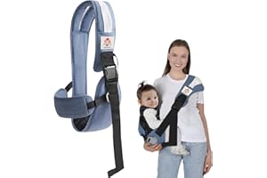 Babytrage Seitlich Yeelan, Hüfttrage Kleinkind, Kleinkind Trage Für Säuglinge von 6 Monaten bis 42 Monaten, Tragetuch Baby Mit Lumbaler Rückenlehne, Kindertrage Seitlich bis zu 50 Pfund hält