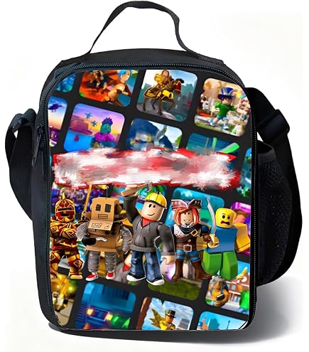 Fortnite Boîte à Déjeuner Isotherme Avec Porte-bouteille Pour Enfants, Adolescents, Adultes, Idéal Comme Cadeau Pour Les Joueurs Et Les Fans De Fortnite Bleu
