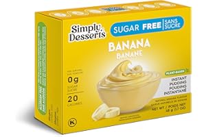 SIMPLY DELISH Banana Pudding, 6 x 48g