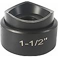 AMZCNC 1-1/2" Conduit Punch and Die for Hydraulic Knock Out Driver 3/4"-16UN Thread ((Conduit Hole Size) 1-1/2")
