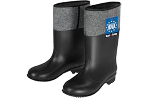 KOTARBAU Kalosze filcowe, uniseks, buty robocze, kalosze robocze, wodoodporne, zimowe