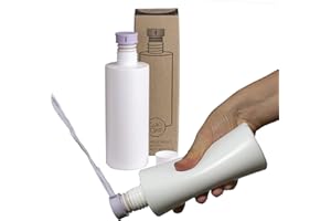 CULOCLEAN.COM CuloClean Bidé De Mano con Botella (330ml) para WC. Hecho en España. El bidet portátil más discreto. Ducha sanitaria, de viaje, tapón acoplable a cualquier botella de plástico (Lila)