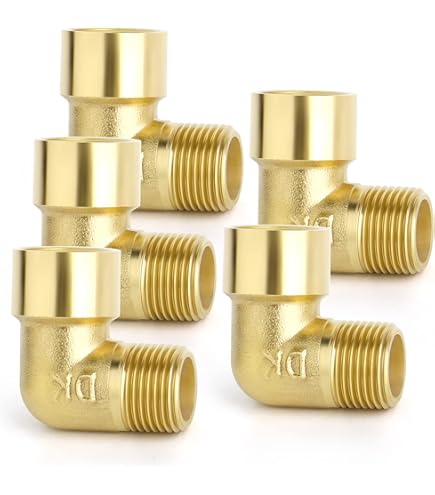 STRADA IN OTTONE RACCORDO A GOMITO 90 Gradi 1/4 - Foto 8