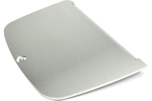 Grillplatta i rostfritt stål | Plancha passar till Weber Pulse 1000 - ersätter den vänstra grillhalvan - extra solid