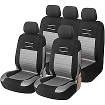 Housses De Siège Auto Rebeca Shop - Kit Avant/Arrière Universel - Tissu Respirant - Protection Sièges