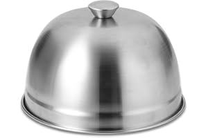 Karl Weis 23636 Burgerglocke Burger, Edelstahl, Ø 17 cm