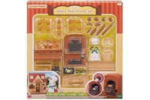 Sylvanian Families - Le coffret boulangerie pour Cosy Cottage - 5536 - Meubles et Accessoires Poupée - Mini Poupées