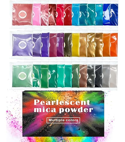 KRAFT GEEK Poudre de mica noir de jais de qualité supérieure, 50 g. Colorant en poudre pour pigment de résine époxy, coloration naturelle de savon, bougie, slime, bombes de bain, maquillage, ongles