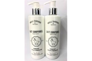BELL'ANESSE La Bell' Anesse - Lait Corporel au Lait d'Anesse Bio - Lot de 2 Flacons de 250 ml - Label Provence Nature