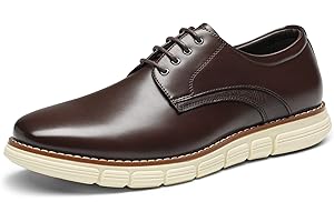 Bruno Marc Zapatos de Cordones Zapatillas de Vestir Oxfords Clásico Derby para Hombre