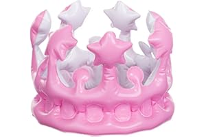 Brandsseller Corona, costume gonfiabile per Carnevale, feste di carnevale, colore rosa