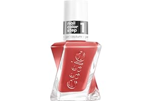 Essie Couture Fashion Freedom Nail Polish - No. 549, Woven at Heart Long Lasting Nail Polish in Red, 13.5 ml
