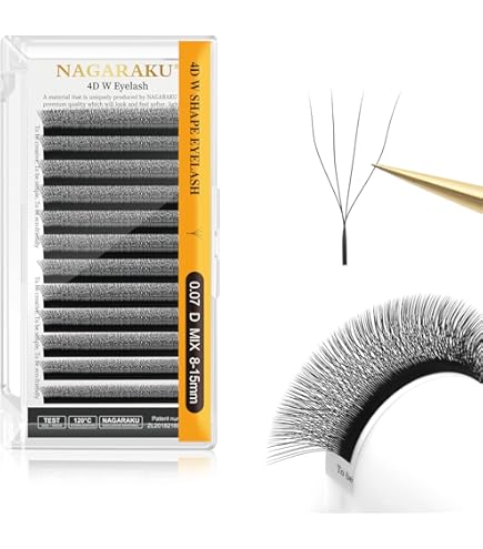 Extensiones De Pestañas Nagaraku Blister Color Negro Con Curvatura De - Foto 13