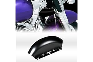RUDYNESS Black Lower Triple Tree Wind Deflector For Harley 1980-2013 Touring Street Glide Road King Models