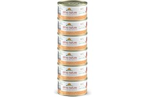 almo nature HFC Natural Alimento Húmedo para Gatos – Atún y Camarones – Pack de 420 g (6 x 70 g)