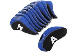 MUXSAM 10Pcs/Set Golf Club Iron Head Covers for Taylormade Ping Mizuno Titleist Callaway