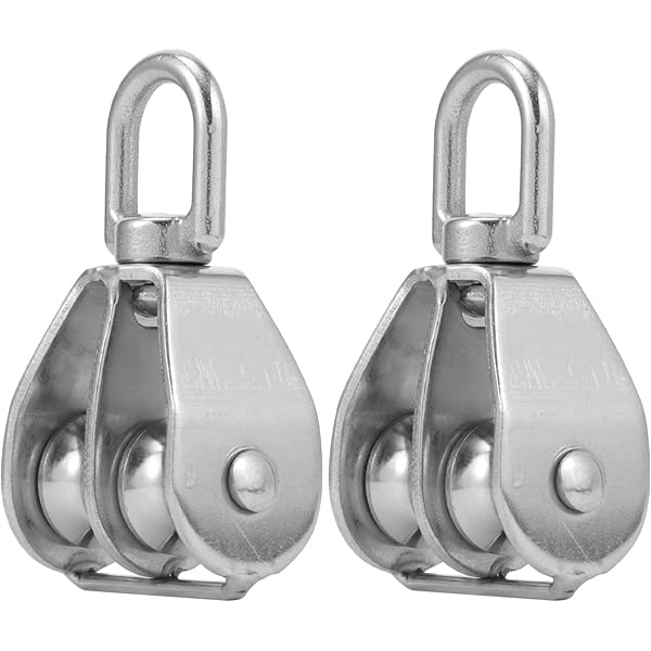 Sourcing Map 2Pcs Detachable Snap Hook Swivel Clasp 1" D Ring With - View #13