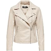 ONLY ONLNEWMELISA FAUX LEATHER BIKER CC OTW Mont Ceket Kadın