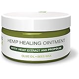 Universal Hanf-SALBE Hautpflege bei Schuppenflechte, Neurodermitis geeignet.Mit BIO-HANF Extrakt, PROPOLIS unraffiniert…