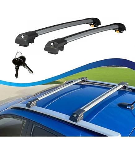 Barre Tetto Per Jeep Renegade 2014-2024 - 2 Barre Alluminio Nero - Foto 2