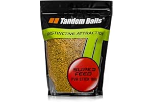 Tandem Baits SuperFeed PVA Stick, D'appâts pour carpes, Pêche de la Carpe, Peche, Bouillette Carpe, Professionnel Accessoires de Pêche Carpe 1kg