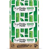 The Cheeky Panda Tissue Box Paper 3 Layers | 12 x 80 (960) Bamboo Facial Tissues | 100% FSC Bamboo | Extra Soft