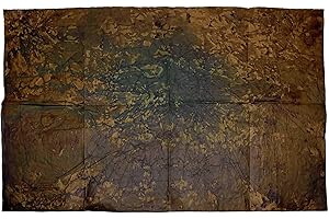 Moranduzzo – 4 Piezas Papel Roca Hecho a Mano 100x70 cm Cada Una – Artesanía Made in Italy – Accesorios y Materiales para Montar un Belén Tradicional