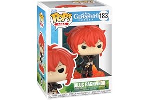 Funko Pop! Games: Genshin Impact - Diluc Ragnvindr - Pop! Asia - Collectable Vinyl Figure - Gift Idea - Official Merchandise - Toys for Kids & Adults - Games Fans - Model Figure for Collectors