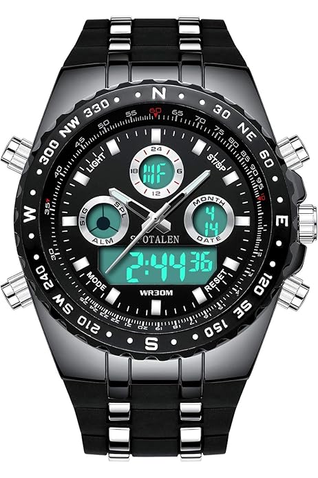 pulsar mens pulsar alarm chronograph lcd watch pq2037x1