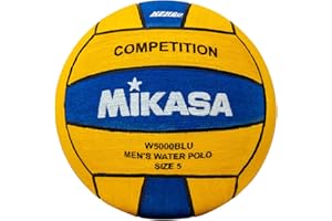 Mikasa W5000blu Concurrence Jeu Ball, Bleu/Jaune, Taille 5