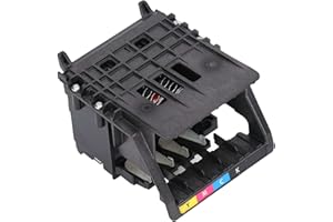 ASIXXSIX Wymiana Głowicy Drukującej do Drukarki HP711, Stabilna Głowica Drukująca ABS Odporna na Rdzę, Kompatybilna z Ploterem DesignJet T530 T525 T520 T130 T125 T120 T100, Trwała