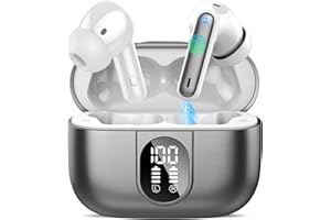 Csasan Language Translator Earbuds, 3-in-1 Ear Buds with ENC Mics, 164 Languages Translation Headphones Real-Time Bluetooth 5.3 Ear Buds, 5 Translation Modes Earphone for Business/Travel/Metallic Gray