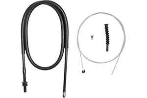 MOTOMASTER Motorcycle ATV UTV Universal Clutch Cable 35 inch Repair build-your-own Compatible with Honda Yamaha BMW Kawasaki Indian Suzuki Ducati Victory Triumph KTM Aprilia GasGas Sherco CF Royal
