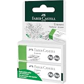 Faber-Castell 187251. Blister pack with 2 rubber bands 187250 PVC &amp; DUST FREE.
