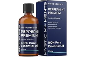 Mystic Moments | Olejek eteryczny premium mięty pieprzowej - 100 ml - 100% czysty