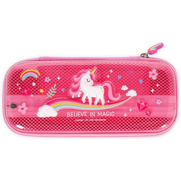 Ensemble de bagues licorne pour enfants, design animal de dessin animé, accessoires de bijoux pour filles, bague en résine pour enfants - Nihaojewelry ance