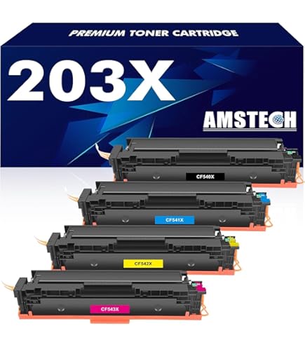 Cf540X 203X Cartouches De Toner Compatibles Avec Les Modèles Hp Cf540X Cf540X 203X Cartouches De Toner Compatibles Avec Les Modèles Hp Cf540X