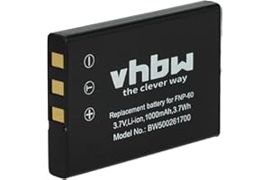vhbw Batterie Compatible avec Yaesu VX-2, VX-2E, VX-2R, VR-160, VX-3 Radio Talkie-walkie (1000mAh, 3,6V, Li-ION)
