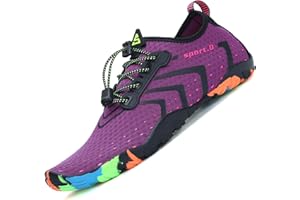 SAGUARO Escarpines Hombre Mujer Zapatillas de Agua Antideslizantes Zapatos de Agua Secado Rápido Zapatillas Playa Calzado para Natacion Surf Acuaticas Piscina,Gr.35-48 EU