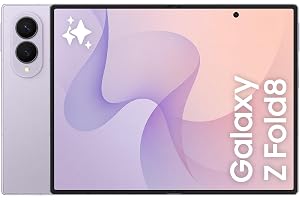 Samsung Galaxy Z Fold8 Lavender, 512GB, All-new Shape, Customized Processor,4800mAh Battery, 12GB RAM, Dual 50MP Camera, Now Nudge, 2 Years Manufacturer Warranty (UAE Type Approved)(Amazon Exclusive)